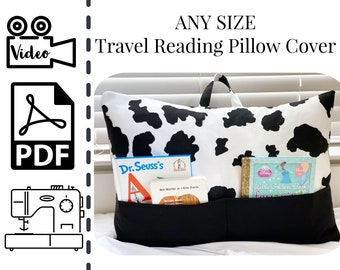 reading pillow cover