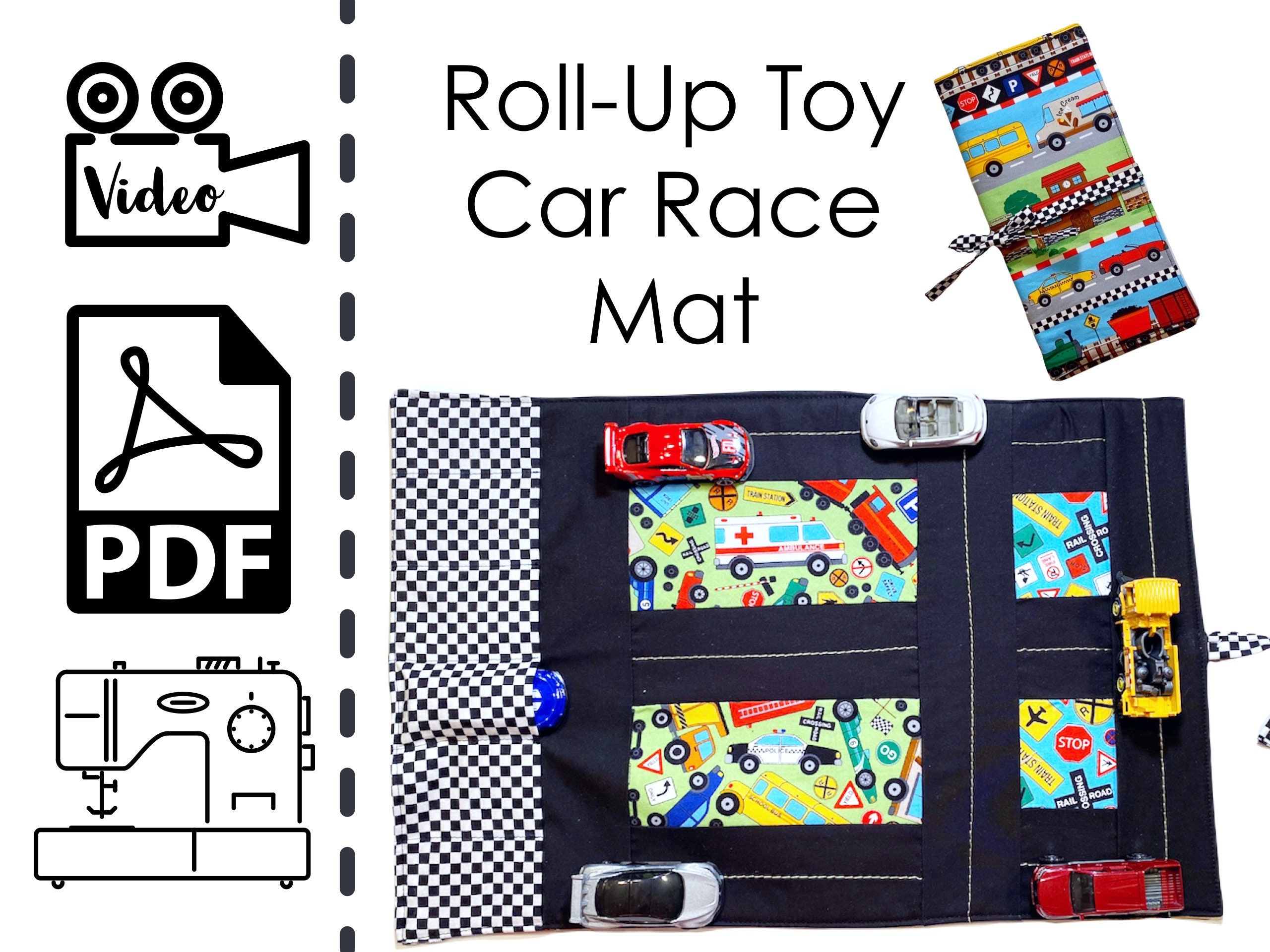 Roll up Car Track 