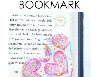 Fabric Heart Bookmark Sewing Pattern + Video Tutorial | Easy Fabric Corner Bookmark | Gifts, Kids, Valentine’s Day, Teachers | Scrap Buster