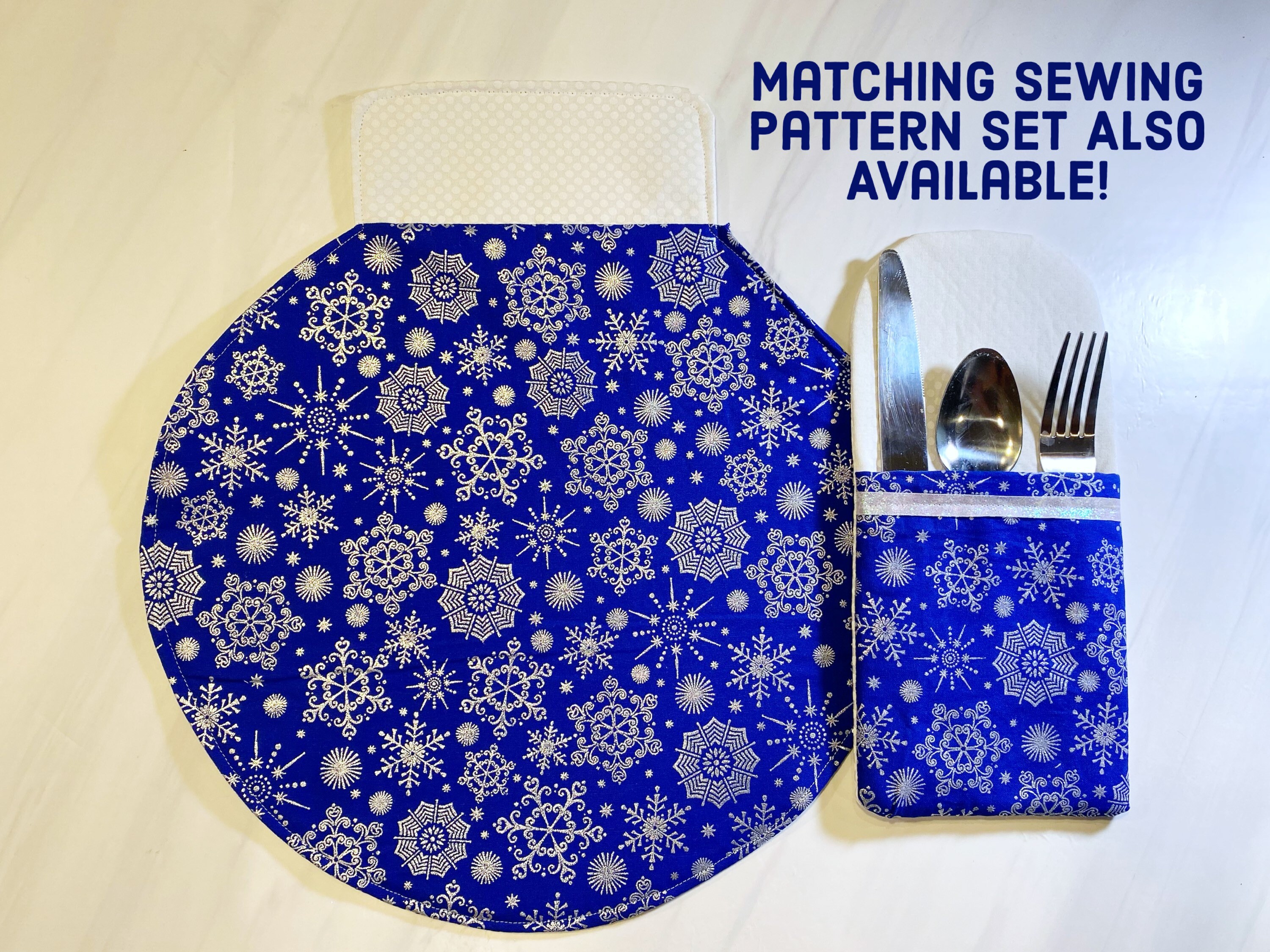 Ornament Table Place Mat Sewing Pattern & VIDEO Tutorial Etsy