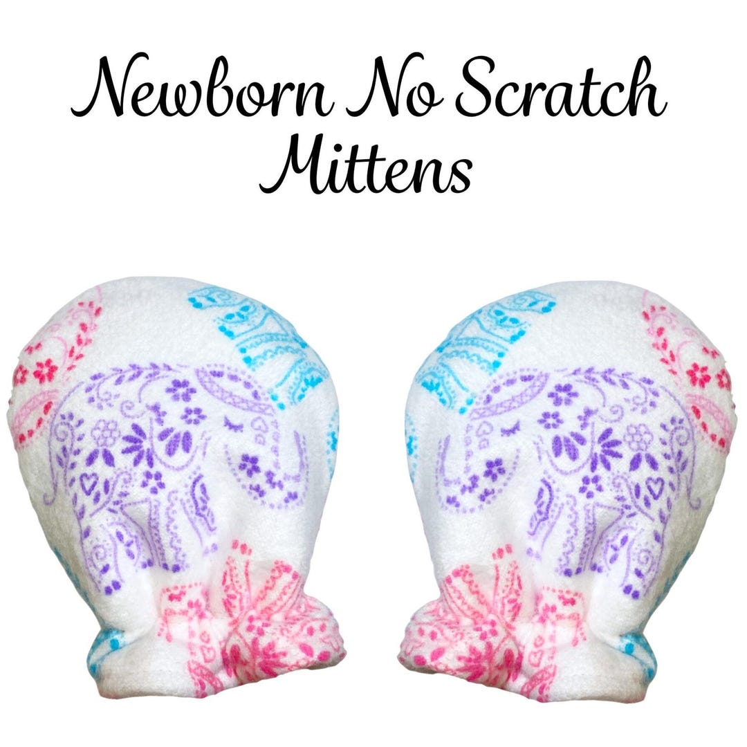 Baby No Scratch Mittens Sewing Pattern & Tutorial | Newborn | Easy DIY ...