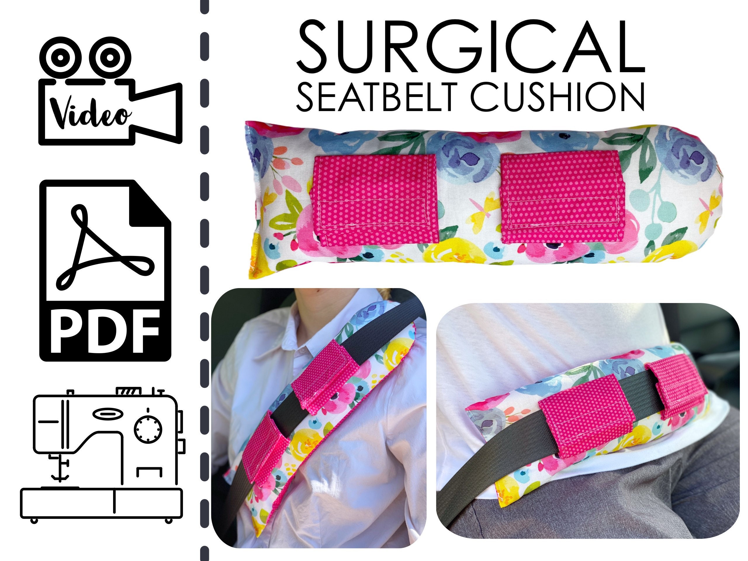 Coussin de ceinture de sécurité - Creat'couture