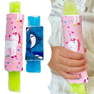 Fabric Freeze Pop Holder Sewing Pattern & VIDEO Tutorial | Printable PDF | Easy DIY to Sew | Instant Download | Beginner Sewing Project