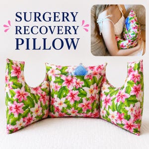 Surgery Recovery Pillow Sewing Pattern & VIDEO Tutorial | Printable PDF | Easy DIY Gift to Sew | C-section, Augmentation, Heart, Shoulder