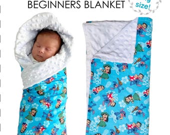 Aprende a coser mantas de cualquier tamaño / Tutorial DIY / Cómo hacerlo / Patrón de costura / Libro electrónico / Instrucciones / PDF / Regalo para baby shower / Recepción / Niño pequeño