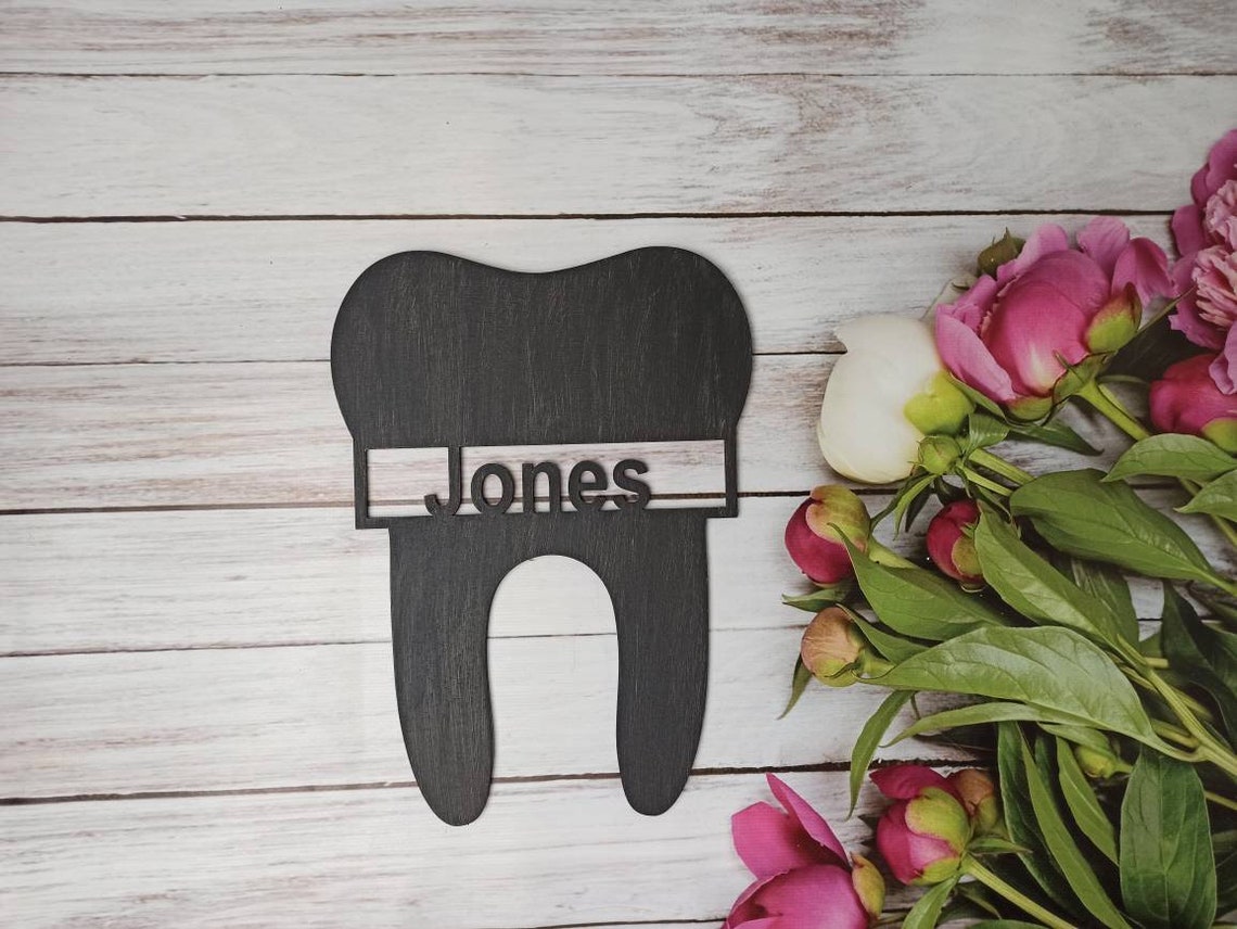 Dentist Office Wall Decor Orthodontist Decor Dentist Names Etsy
