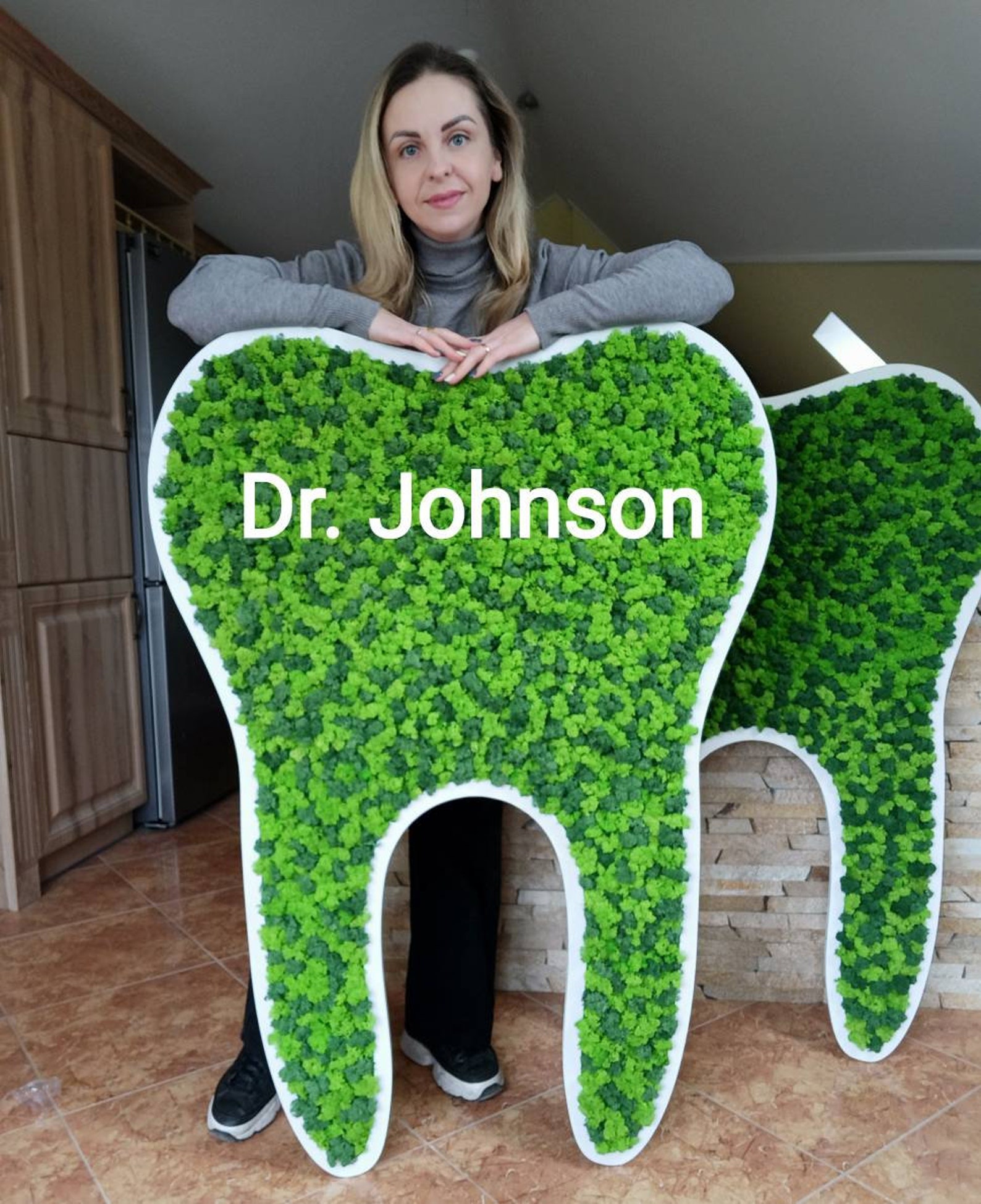 Dentist Office Sign Orthodontist Decor Dentist Name Sign Etsy