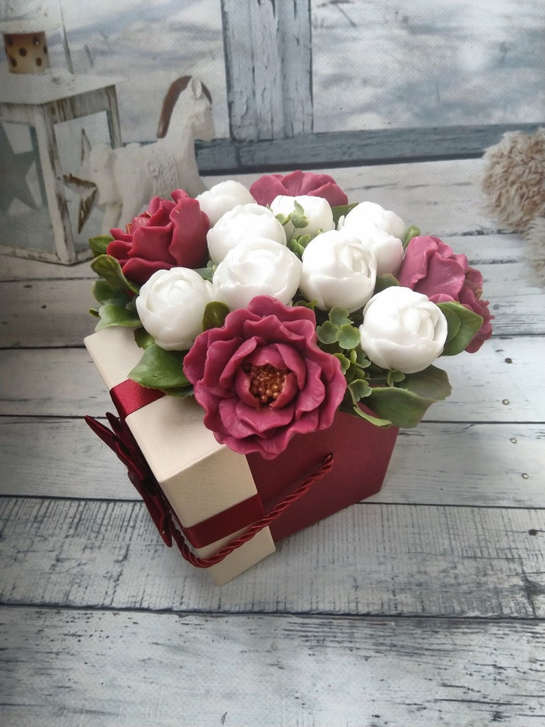 mother of the groom gift from sonsoap floristic Birthday gift Home Decor Soap bouquet Soap flowers,Wildflower Soap artificial flowers