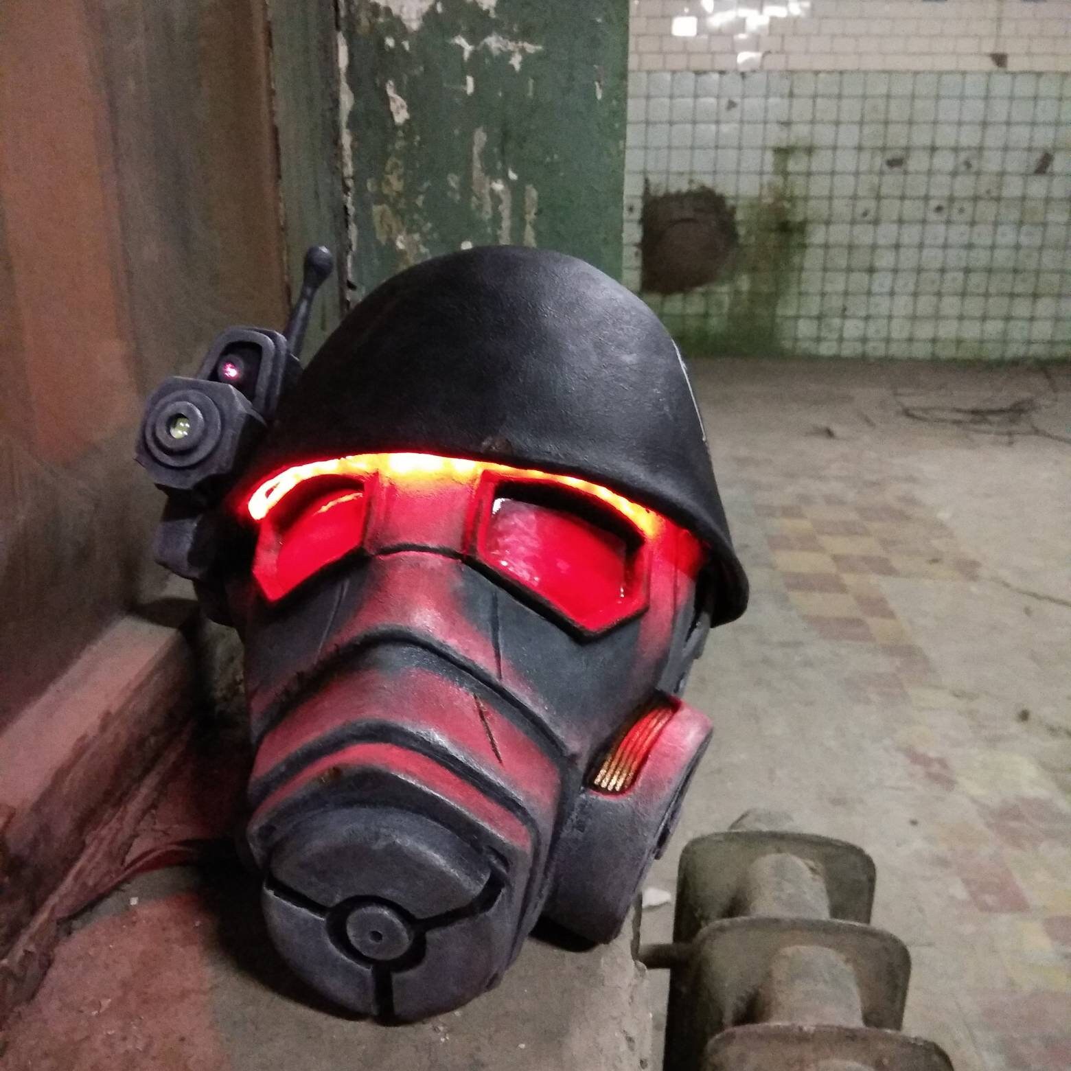 NCR Ranger Helmet Airsoft Fallout New Vegas Larp Cosplay Etsy