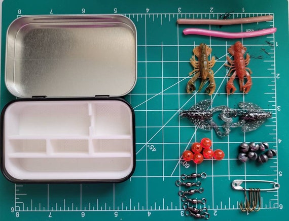 Altoids-style Tackle Box Kit for Trout/pan Fishing With Magnetic Lid Cover - Etsy Altoids-style Tackle Box Kit for Trout/pan Fishing With Magnetic Lid Cover - Etsy