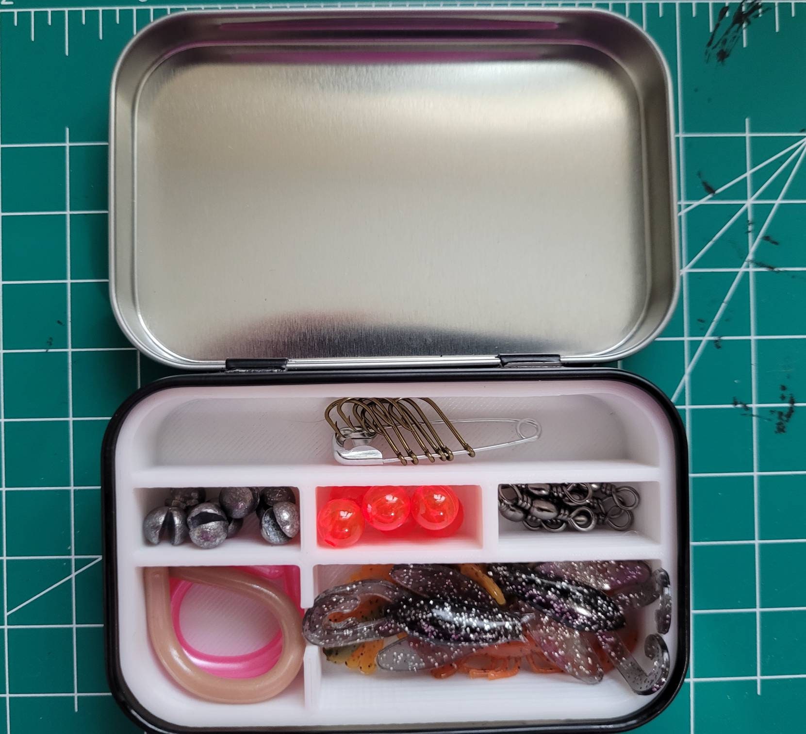 Pink and Blue Tackle Box 