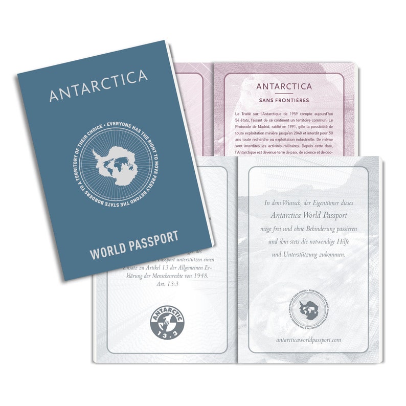Antarctica World Passport image 6