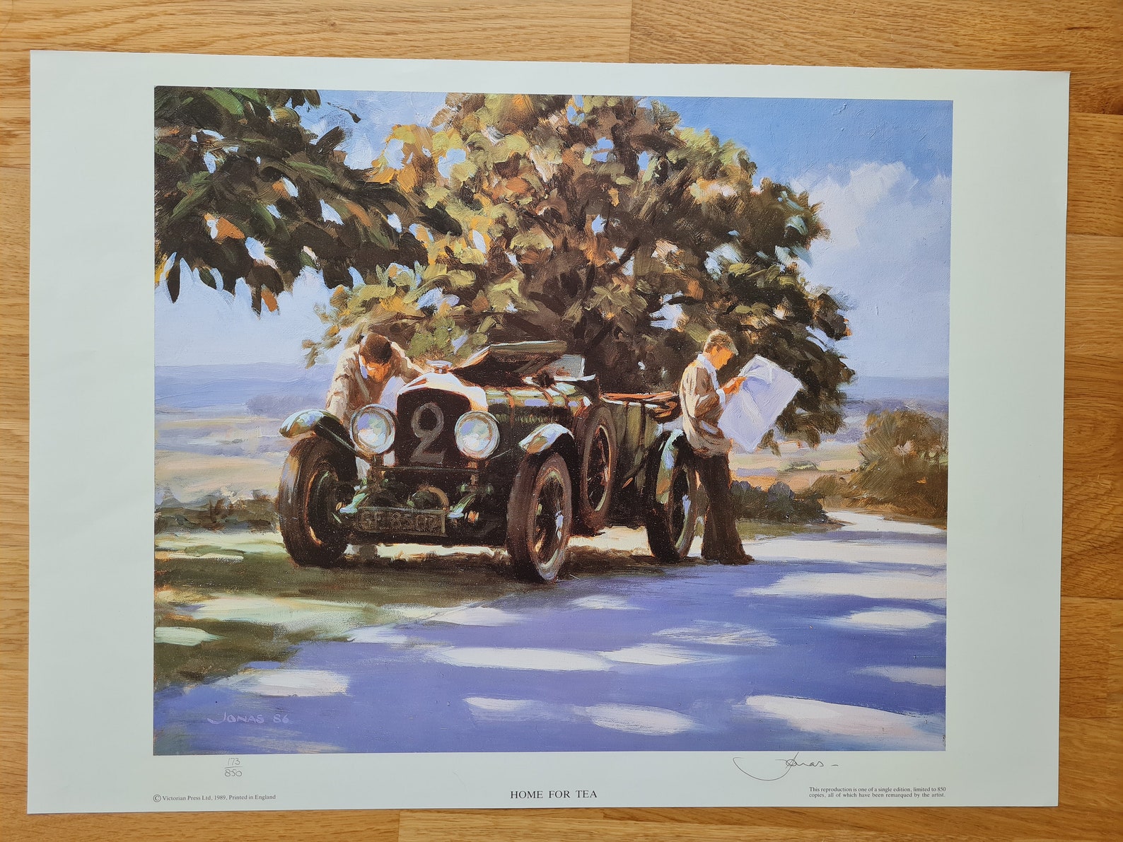 Signed Limited Edition Print by Acclaimed Artist Johnny Jonas Etsy UK