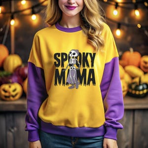 ハロウィーンの不気味なママ SVG、不気味なママ Png、不気味なママ SVG、面白いハロウィーンのママ SVG、秋のママ SVG、魔女ママ SVG、ハロウィーン シャツ SVG