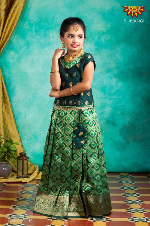Shivangi pattu pavadai online hotsell 13 years