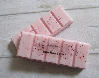 ICRAFT FREE UK shipping Vanilla Lime Scented Soy Wax Melts Glitter Snap Bars & Hearts