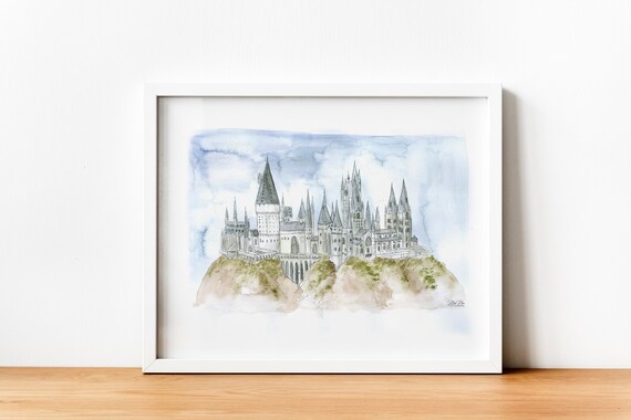 Featured image of post Hogwarts Castle Harry Potter Drawing Ideas Easy : How to draw sorting hat from harry potter.