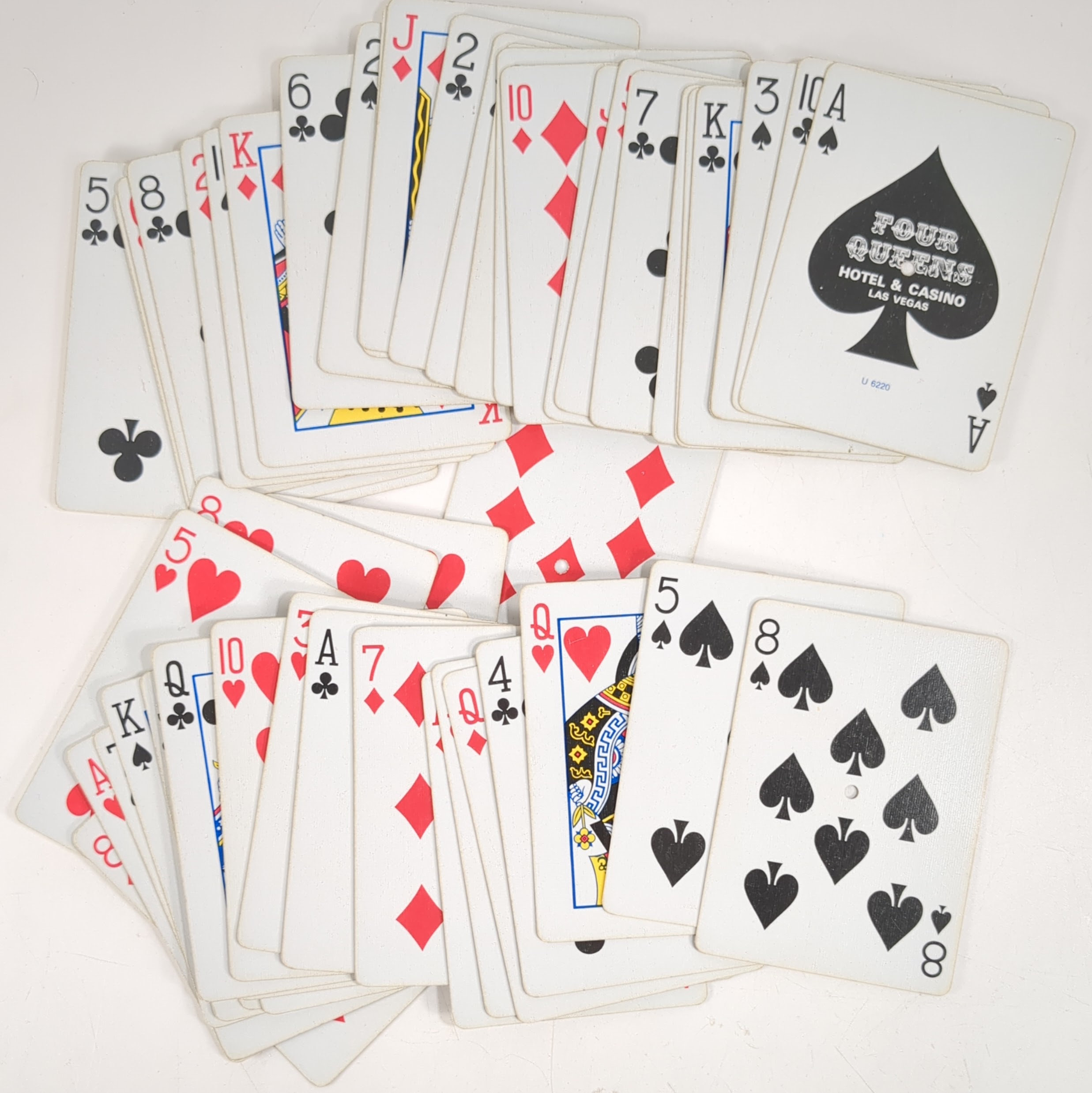 美品 FOUR QUEENS 黒 オールド カジノデック 美品 FOUR QUEENS 黒 オールド カジノデック