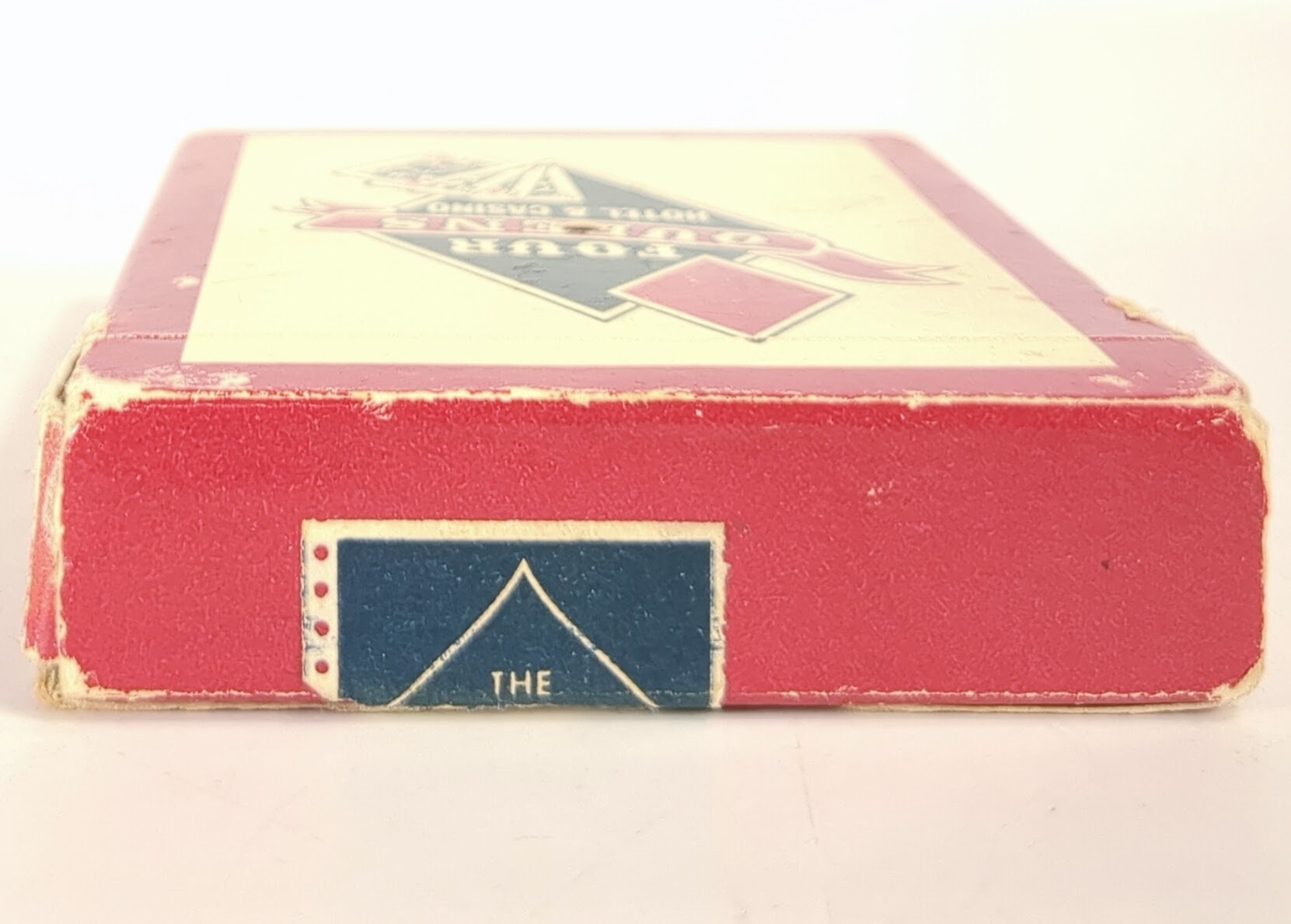 Four Queens Hotel Casino Red Pack Vintage Used Playing Cards