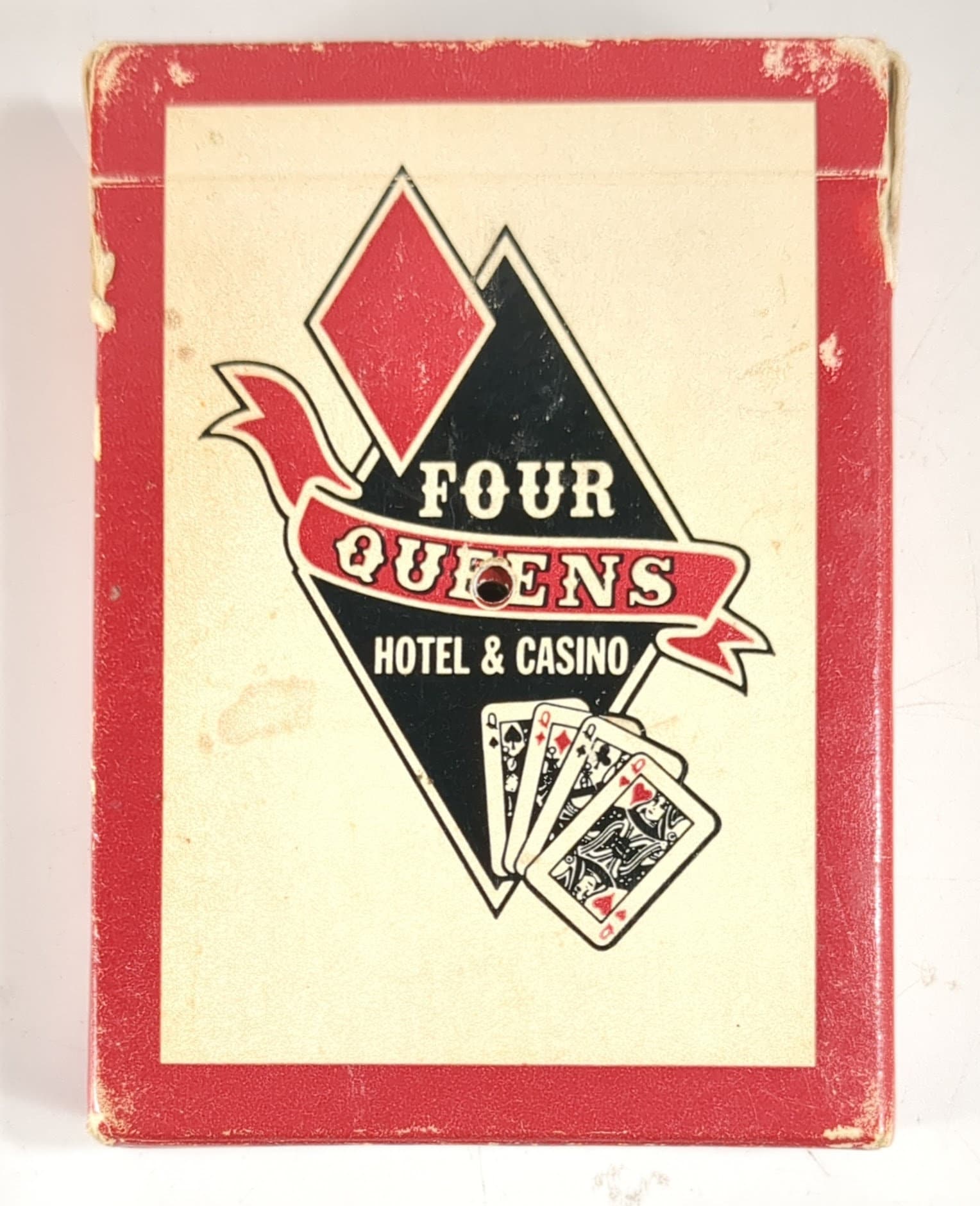 美品 FOUR QUEENS 黒 オールド カジノデック 美品 FOUR QUEENS 黒 オールド カジノデック