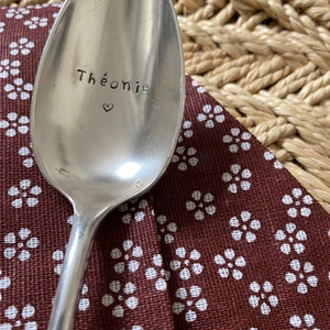 SOUP SPOON hand-engraved and customizable first name image 6