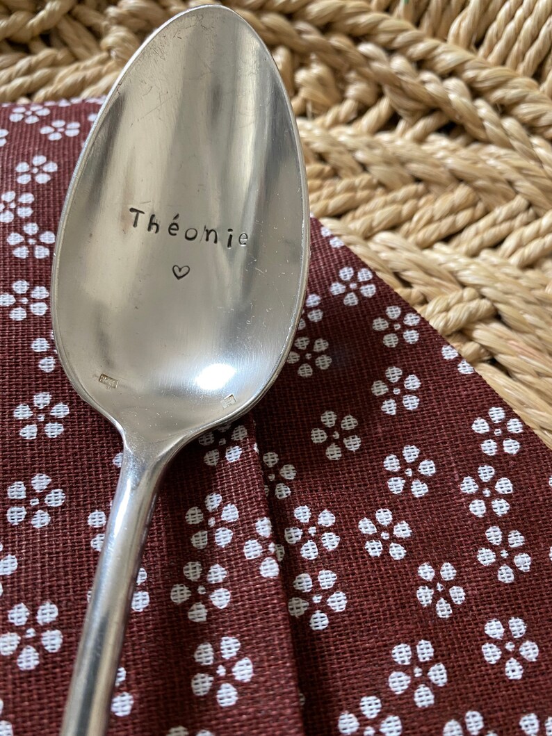 SOUP SPOON hand-engraved and customizable first name image 6