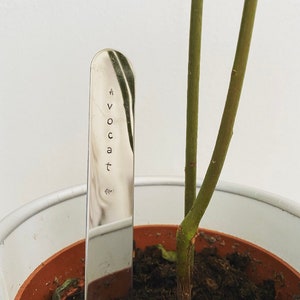 Labels for plants, aromatic herbs, handmade and customizable seeds