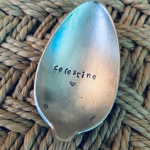 SOUP SPOON hand-engraved and customizable first name image 5