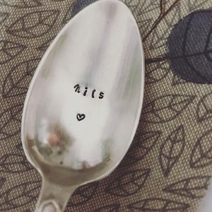 SOUP SPOON hand-engraved and customizable first name image 1