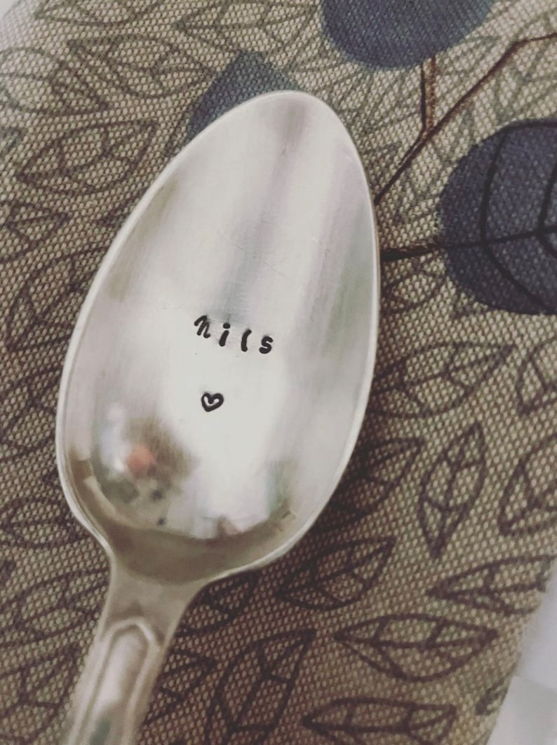 SOUP SPOON hand-engraved and customizable first name image 1