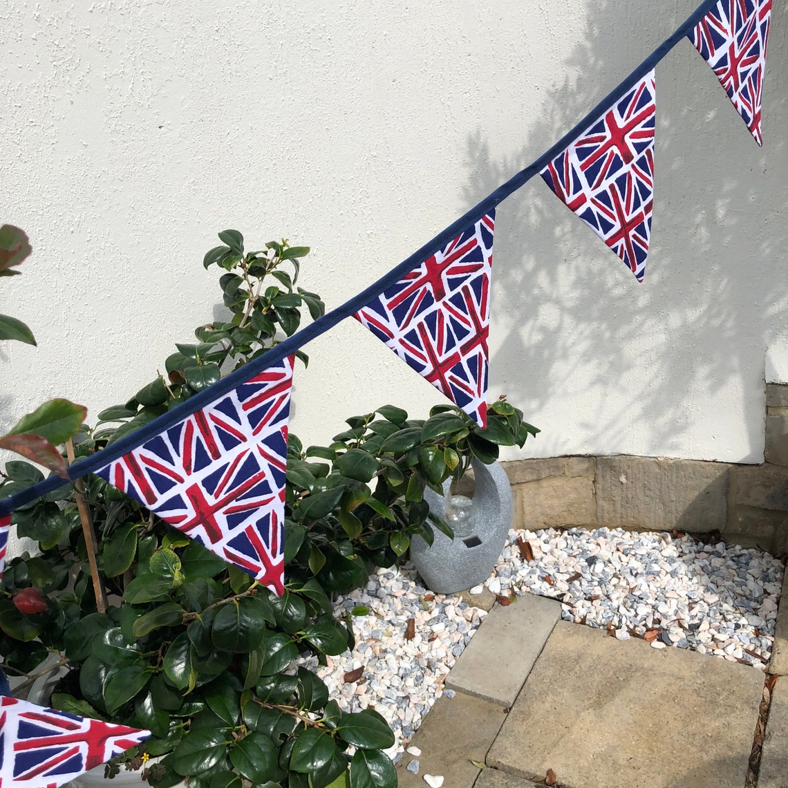 Retro Union Jack Bunting cotton bunting Etsy