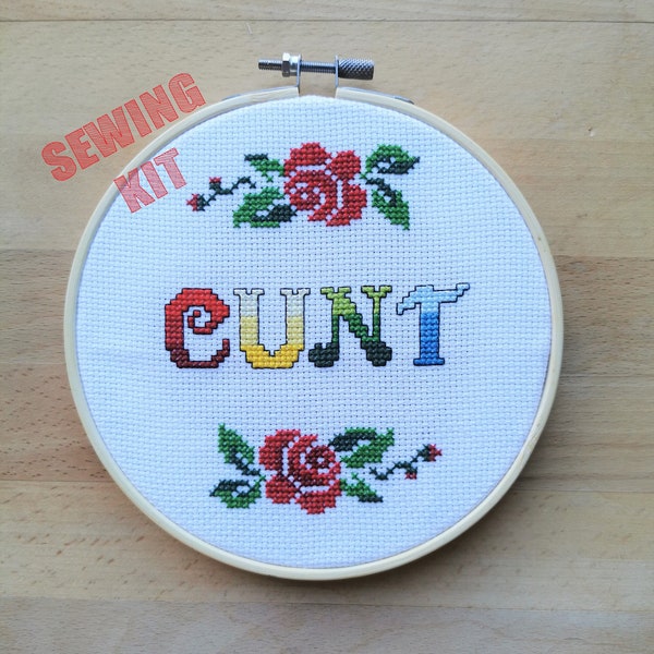 Rude Cross Stitch Etsy UK