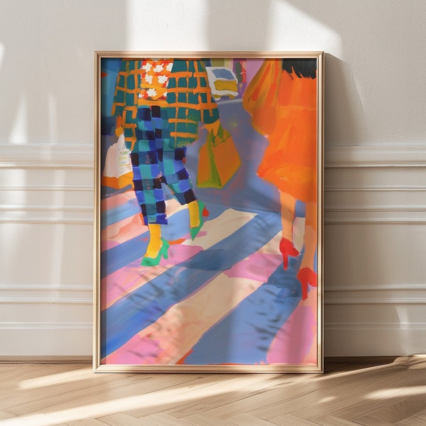 Maximalist Bedroom Wall Art, Trendy Decor, Colorful Decor, New York Poster, Dopamine Decor, Kitsch Aesthetic, Preppy Wall Art, Matisse Art