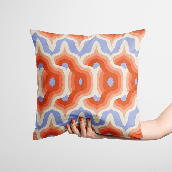 70s Bedroom Decor 70s Throw Pillow 70s Home Decor 70s Retro Pillow 70s Cushion Mid Century Pillow 70s Pattern Retro Throw Pillow Etsy UK