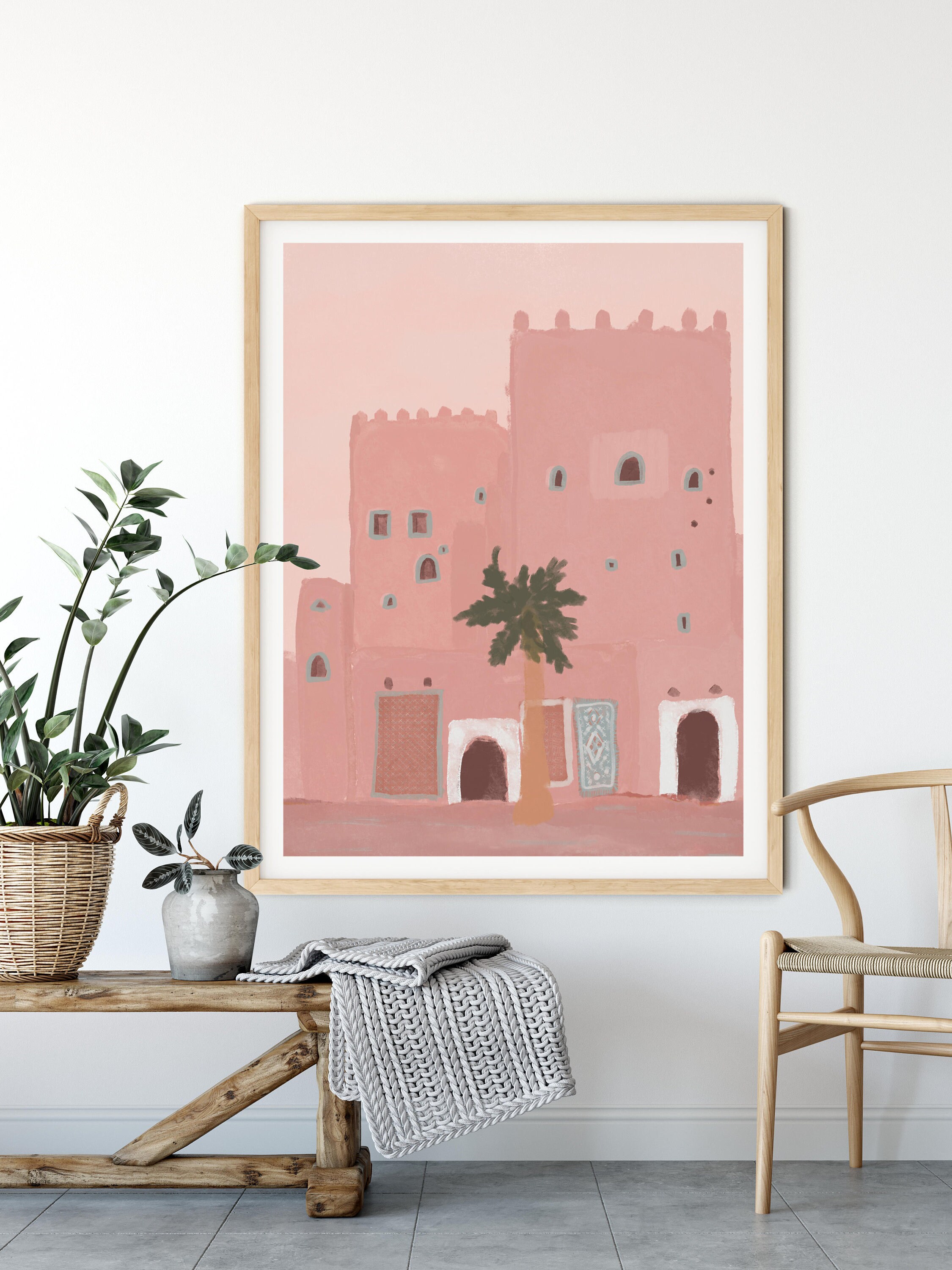 Moroccan Decor Boho Art Prints Boho Living Room Decor Boho 