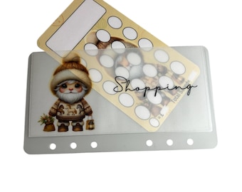 Personalised Gnome Horse Wallet and Matching Write your own Tracker word