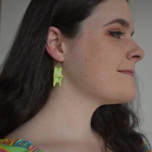 Frog Earrings image 2