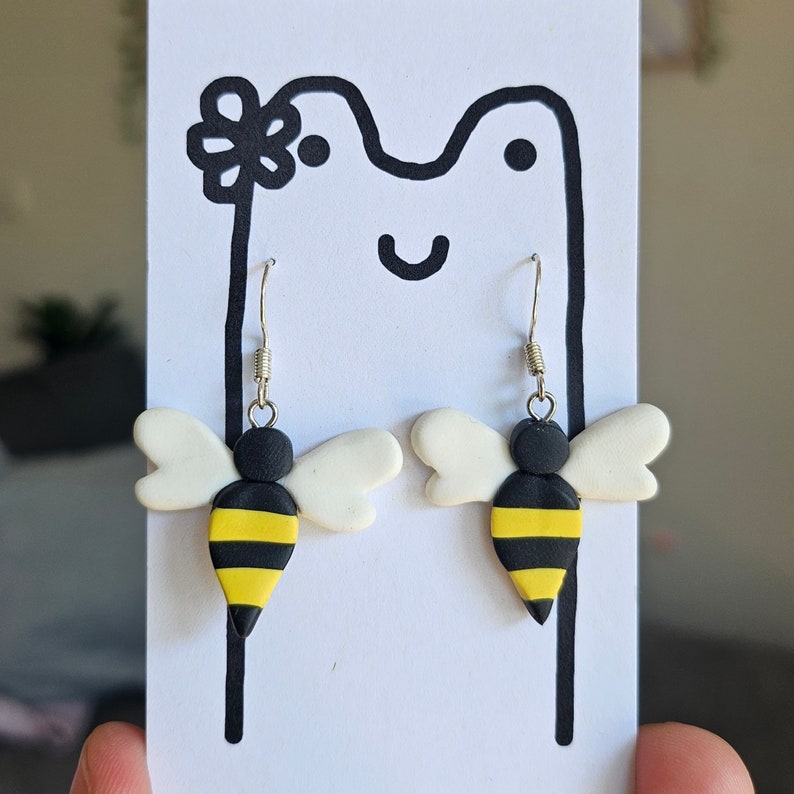 Bee Earrings image 4