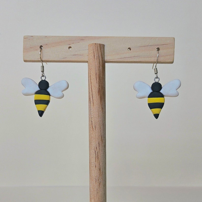 Bee Earrings image 3