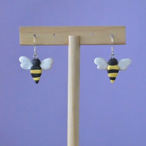 Bee Earrings image 1