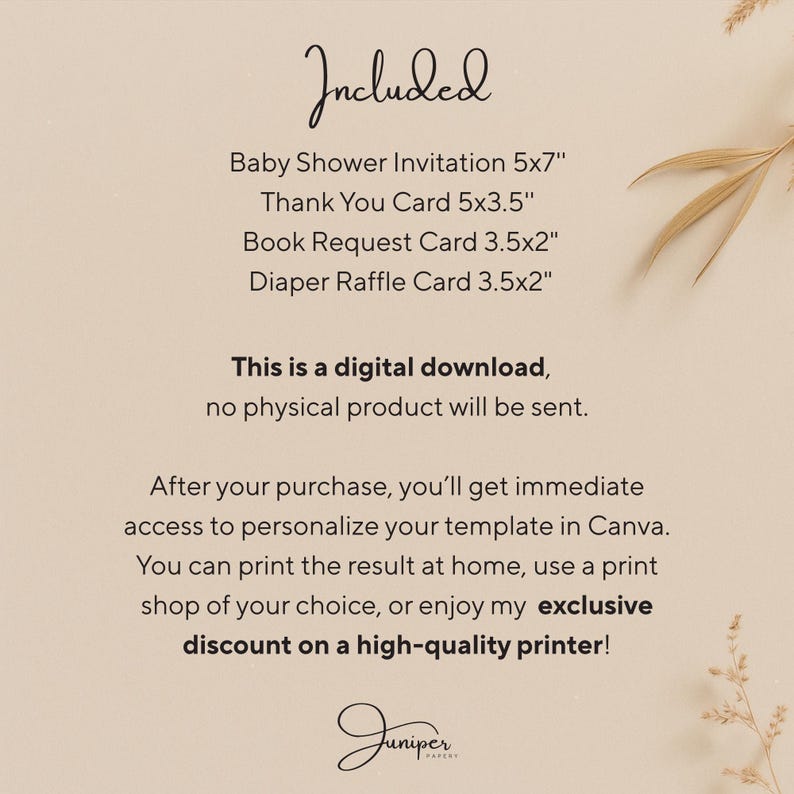 Cafe Baby Shower Bundle, Coffee Baby Shower Invitation Set, Cafe Bebe Baby Shower Bundle, Coffee Bean Invite, French Cafe Invite image 11