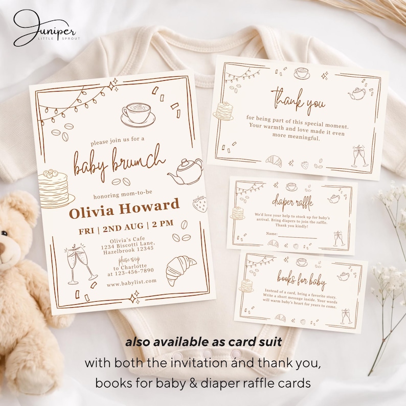 Find More Baby Brunch Card Suit In My Shop