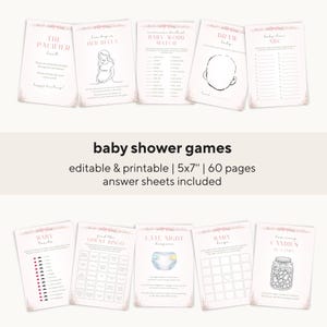 Baby in Bloom Baby Shower Bundle, Wildflower Baby Shower Decorations, Spring Garden Baby Shower Cards, Custom Flower Baby Shower Party Set