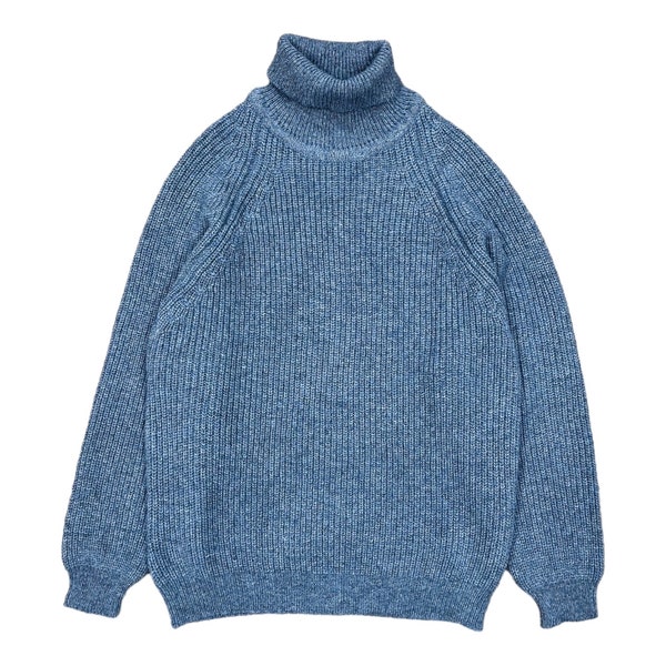 Pull col roulé en laine Shetland blend - M/L