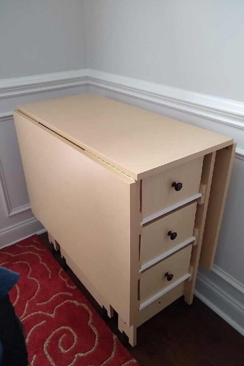 Cutting & Craft Table With Drawer Storage Etsy