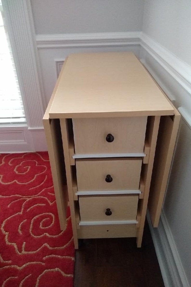 Cutting & Craft Table With Drawer Storage Etsy