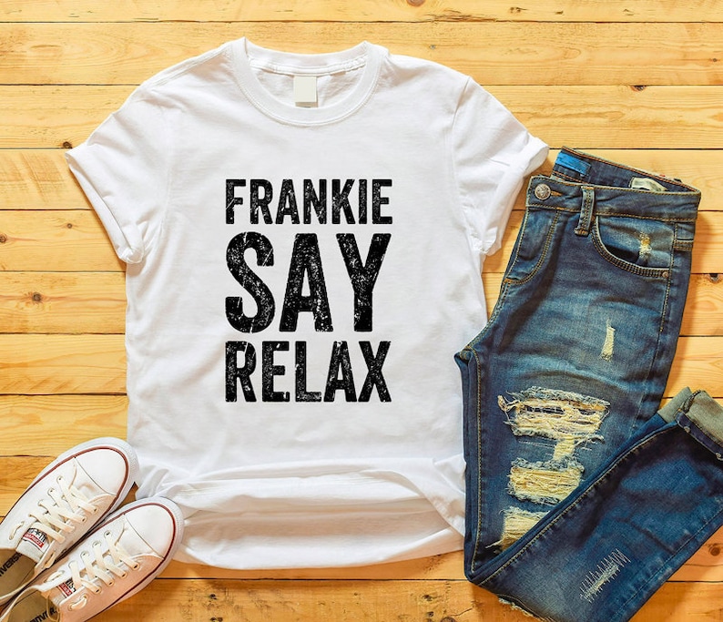 original frankie says relax t shirt original frankie says relax t shirt