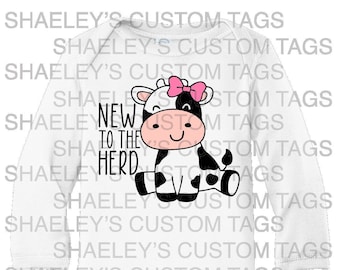 New to the Herd - SVG, PNG, EPS, & More Digital Download files