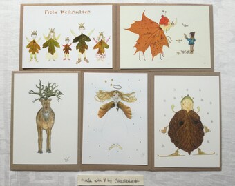 Christmas card set small