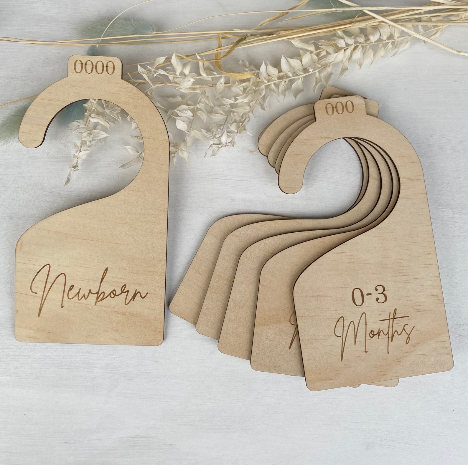 6 Nursery clothing dividers wardrobe dividers kids Etsy